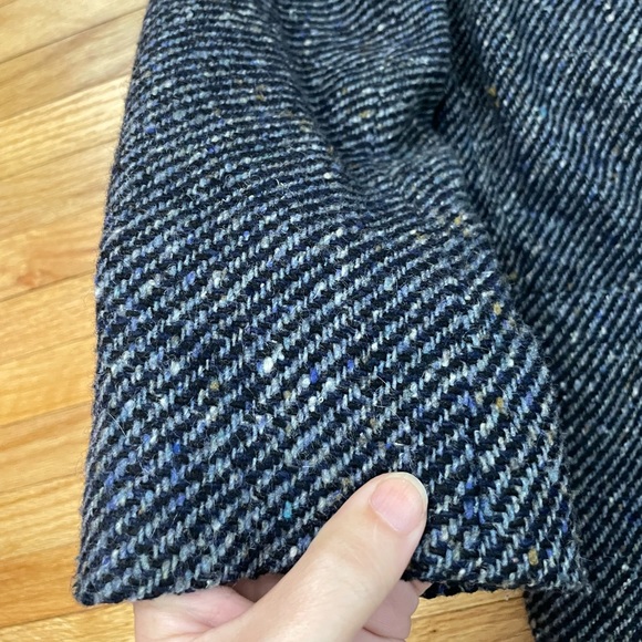 Vintage Navy Tweed Blazer - Picture 9 of 16